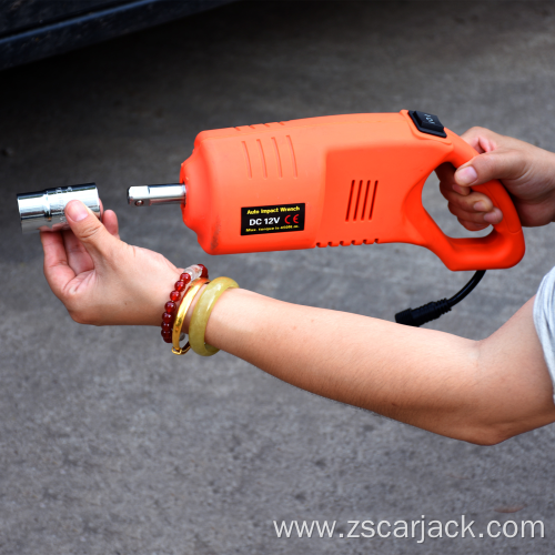 Electric Impact Wrench with 4 Sleeve sizes